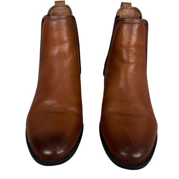 Steve Madden Dares Chelsea Boot Booties Cognac Brown 9.5 - Picture 2 of 9